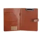 A4 Leather Business Folder Clipboard Conference Folders Document Filing Organizer Office Bill