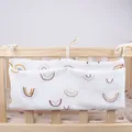 Portable Baby Crib Storage Bag Nappy Organizer Multifunctional Newborn Bed Headboard Diaper Bag for