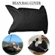 Large Bean Sofa Cover Soft Waterproof Outdoor Lazy Seat Bag Couch Cover without Filler Lazy Tatami