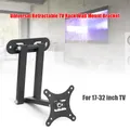 Universal Wall Mount Telescopic Bracket Load Bearing 30KG for Monitor TV 17 to 32 inches Angle