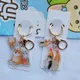 Cute Keychain Gifts Bag Acrylic Key Chains Carton Dog Cat Charm Jewelry Gifts for Cat Dog Animal