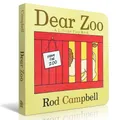 Baby CardBoard Books Dear Zoo English Picture Board Books for Kids Baby Educational Learning Animal