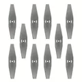 10pcs Metal Blades Grass Trimmer Blades For Electric Lawn Mower Replacements Accessories Garden Tool