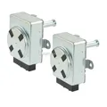 2pcs/set Grill Synchronous Motor AC 220V Propane Gas LPG Electric 6w Free Standing BBQ Oven