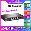 TP-LINK 10Gb SFP WEB Management Switch 2500Mbps Network Port+10000M Optical Port Ethernet 2 5