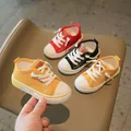 Children Canvas Shoes 1-3 Year Old Breathable Baby Shoes Boys Soft Sole Sneakers Baby Rubber Soled