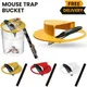 Smart Mouse Trap Flip Slide Bucket Lid Mice Rat Trap Auto Reset Rat Door Multi Mice Killer Indoor