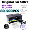 80-500PCS Original For SONY SR416SW Button Battery Watch Battery Coin Cell Battery 623 D337 337