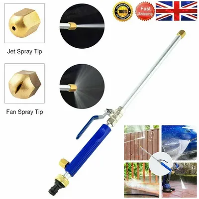 High Pressure Washer Gun Aluminum Alloy Nozzle Hose Water Gun Garden Cleaning Tools Watering Equipment High Pressure Washer