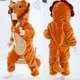 Baby Boys Hooded Pyjamas Cute Tiger Lion and Leopard Soft Warm Flannel Zipper Jumpsuit Romper Winter