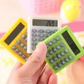 Cartoon Pocket Mini Calculator Handheld Pocket Type Coin Batteries Calculator Carry Extras