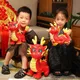 Cute Mascot Doll Chinese Zodiac Dragon Plush Toy Animal Lucky Dragon Soft Cuddly Stuffed Toys For