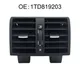 Car Rear AC Air Conditioning Outlet Vent 1TD819203A for VW Touran 2003-2015 Caddy 2004-2015 A/C Air Vent Outlet