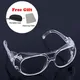 Work Safety Glasses Clear Lens With Case Impact-Resistant Anti-Splash Wind Dust Proof Protective