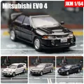 1:64 Mitsubishi Lancer Evolution IV EVO 4 Miniature JKM 1/64 Racing Toy Car Vehicle Diecast Metal