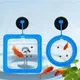 1pc Fish Food Feeding Ring Fish Tank Floating Station Food Tray Feeder Fish Feeding Device Aquarium