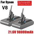 For Dyson V8 21.6V 98000mAh Replacement Battery for Dyson V8 Absolute Cord-Free Vacuum Handheld