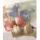 New Japanese Bra Briefs Set Women Push Up Brassiere Fashion Tank Top Underwear Sexy Ice Silk Panties