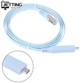 USB C 3.1 To RJ45 Console Cable FTDI Chip Serial Wire RS232 For Cisco Router RJ 45 Converter Switch