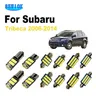 14Pcs LED Interior Map Trunk Light Dome Kit per Subaru Tribeca 2006-2008 2009 2010 2011 2012 2013
