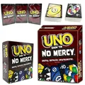UNO NO MERCY Matching Card Game Minecraft Dragon Ball Z Multiplayer Family Party Boardgame Funny
