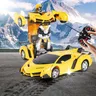 RC Car Robot for Kids Transformation Car Toy Remote Control Deformation Vehicle Model with Transform