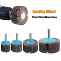 1Pc Sanding Flap Disc Grinding Wheel Bit 80 Grit 25/30/40/50mm For Rotary Tool Electric Grinder