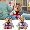 Taekwondo Teddy Bear Plush Toy Stuffed Animal Kumamoto Bear Dolls Baby Boys Girls Toys Children