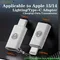Per iPhone 14 15 adattatori da tipo C a Lightning femmina a maschio testa alternativa ricarica/datori trasmissione accessori per telefoni cellulari