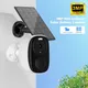 3MP Wireless Security Wifi Camera Outdoor Solar Battery Camera PIR Spotlight Security Solar Camera