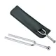 Metal Guitar Violin Tuning Fork Tuner A440hz Standard A Tone Tuning Fork With Leather Case Musical