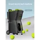 PUSUNPT-Smart Pri Tennis Machine Small and Ultra Light Single Multiplayer Trainer Automatic Ball