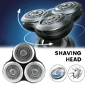 Electric Shaver Head Replacement Effortless to Clean Sharp 3 Blades Floating Shaving Razor Head for