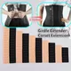 18 7-18 Hooks 3 Rows Waist Belt Extender Waist Trainer Girdle Corset Extension Bra Extender Bra Back