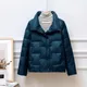 2023 Spring Autumn New Down Jacket Women's Jackets Stand-Up Collar Coat for Women Light Outerwear