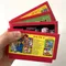 Red Shell Custom 60 Pin Multi Game Card 2 To 600 Games In 1 Free Region For 8 Bit Video Game Player