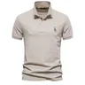 New Men's Polo Shirts Cotton Polo Shirts for Men Short Sleeve High Quantity Solid Polo Men New