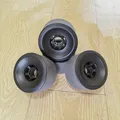 longboard black skateboard wheels 97*52mm SHR-82A 100*58mm SHR-78A 90% rebound 97mm electric