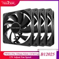 TEUCER PC Computer Case Fan PWM 4 Pin 120mm Silent 12CM Fan CPU Cooler Cooling Fan Cooling Radiator