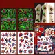 Gift Box Set SpiderMan Luminous Tattoo Sticker Children Arm Face Glowing Tattoo Children Body Tattoo