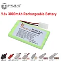 9.6v 3000mAh Rechargeable Battery For Rc toys Cars Tanks Robot Boat Gun NiMH Battery AA Upgrade