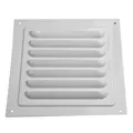 Air Vent Grille Ventilation Cover Metal Square Vent Insect Screen Cover Aluminum Vents Plate Louver