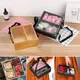 New Flower Dessert Gift Box With PVC Cover Folding Flower Packaging Paper Box Valentine's Day