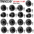 TRINOOD Steel 32P Motor Gear Pinion 11-38T 5MM for 1/10 1/8 1/6 1/5 RC Buggy Monster Truck Drift Car