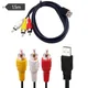 Usb to Three RCA Audio Video Cord Line For Set-top Box DVD Usb Male to Three 3 RCA Male Video Audio