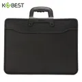 A4 Large Capacity Laptop Handbag Multi-layer Folder Meeting Storage Briefcase Hand Carry Office File