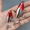 Top Water Whopper Plopper Popper FIshing Lure Zander Pike Baits Rotating Tail Fishing Tackle