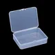 1pc Game Card Transparent Box Jewelry Storage Container 10x7cm Board Game Box