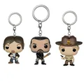 Walking Dead Negan Friday The 13th JASON VOORHEES Action Figures Rick Grime Daryl Dixon Keychain