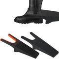 Boot Puller Jack Hunter Shoe & Boot Remover boot jack for cowboy boots Black/Orange Edge